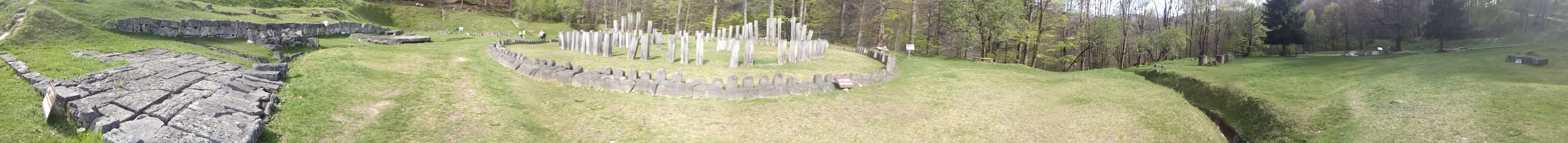 Panorama de la Sarmizegetusa Regia.